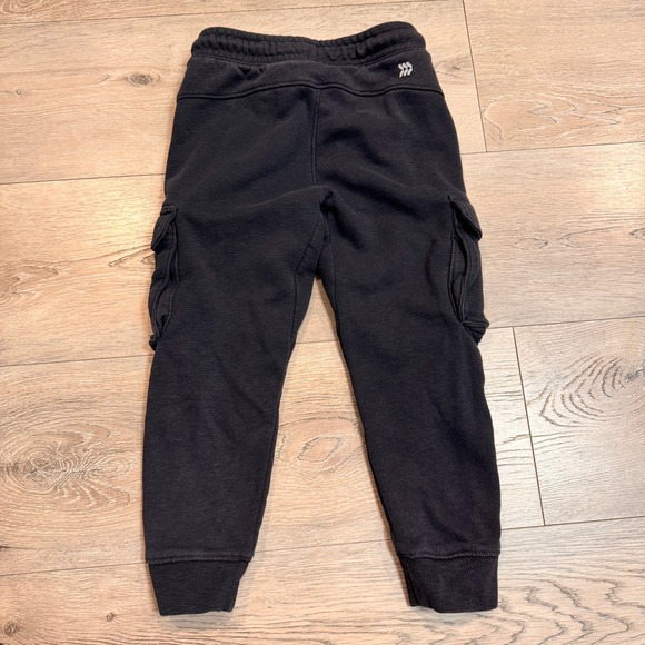 All in Motion Cargo Joggers‎ Sweatpants Pockets Black Size Boys XS Xsmall 4/5 - Picture 2 of 8